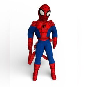 Marvel Spider-Man Plush Backpack – Adjustable for Kids, Teens & Adults